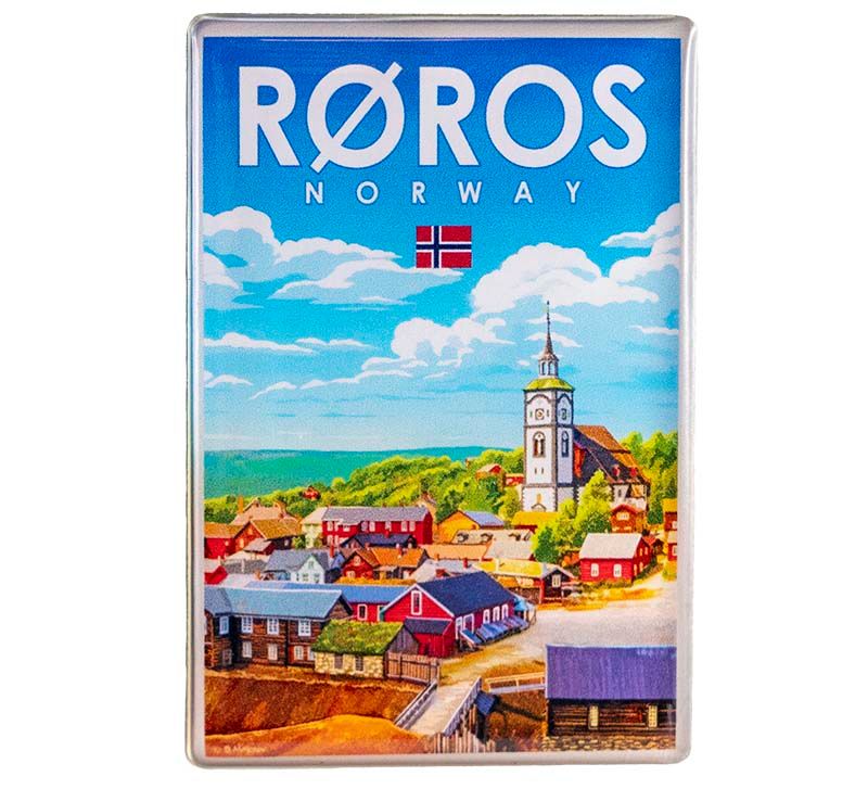 Magnet Røros, retro