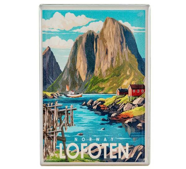 Main Image Magnet, Lofoten, retro