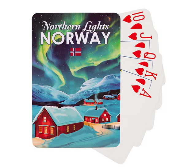 Hovedbilde Kortstokk, Northern Lights, retro
