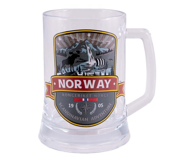 Main Image Glass tankard, Scandinavian Adventure