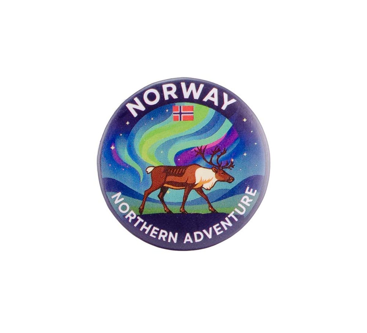 Buttonmagnet, Reinsdyr, 32mm