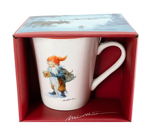 Hovedbilde Krus, nisse med julepost 'Midthun' nr. 14