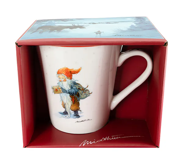 Hovedbilde Krus, nisse med julepost 'Midthun' nr. 14