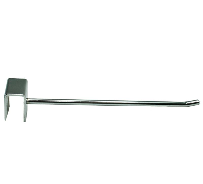 Spike for deco bar, 25 cm, chrome