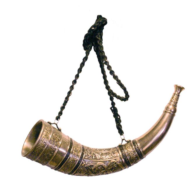 Main Image Viking horn for blowing