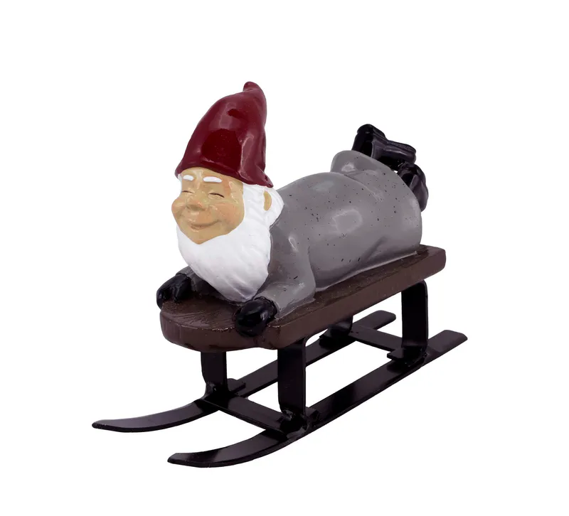 Santa on a sleigh, Harvesttime