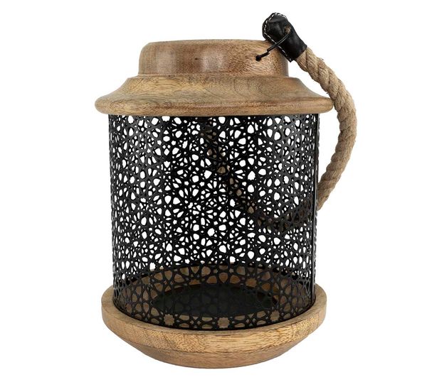 Hovedbilde Antikk lykt med metall, F-design